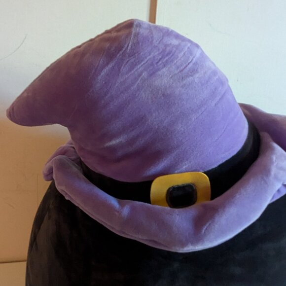 NWT Spooky Calio 16" Black Cat Squishmallows Witch Hat JOL Halloween Plush HTF - Picture 3 of 11